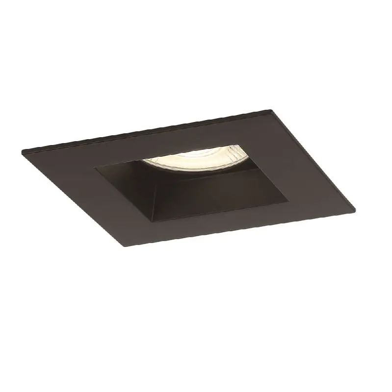 Midway 6" 24W 1 Light Square Trim 5CCT Black