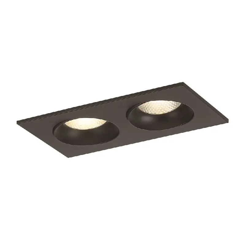 Midway 3.5" 24W 2 Light Trim 5CCT Black
