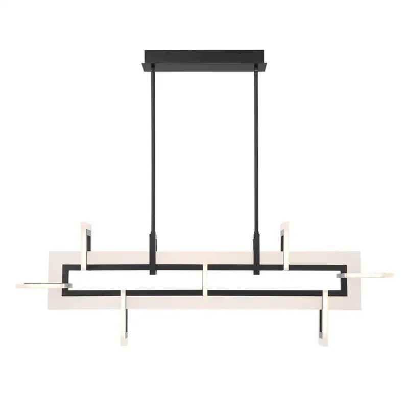 Inizio, Chandelier, 48", Matte Black