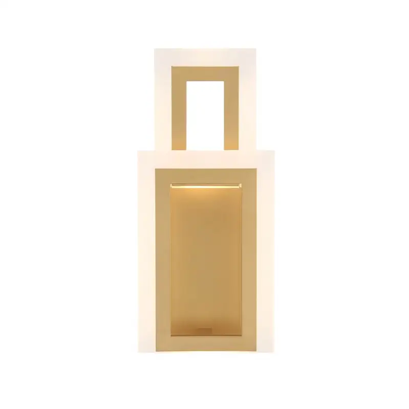 Inizio, Wall Sconce, 16", Matte Gold
