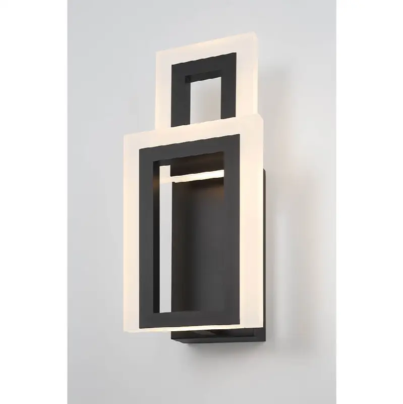 Inizio, Wall Sconce, 16", Matte Black