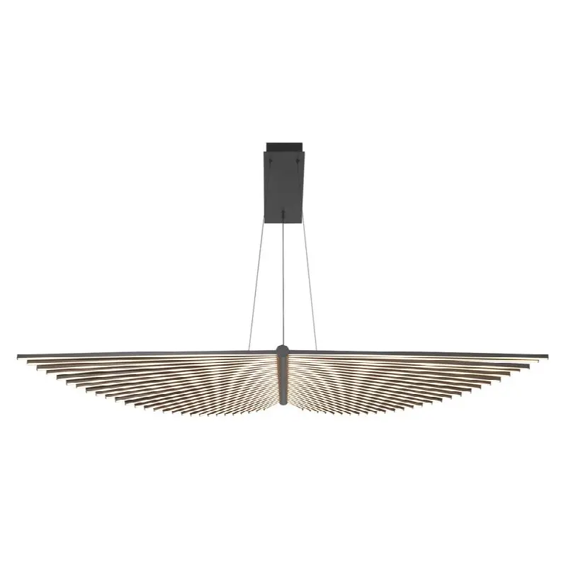 Seraph, Chandelier, 59", Matte Black