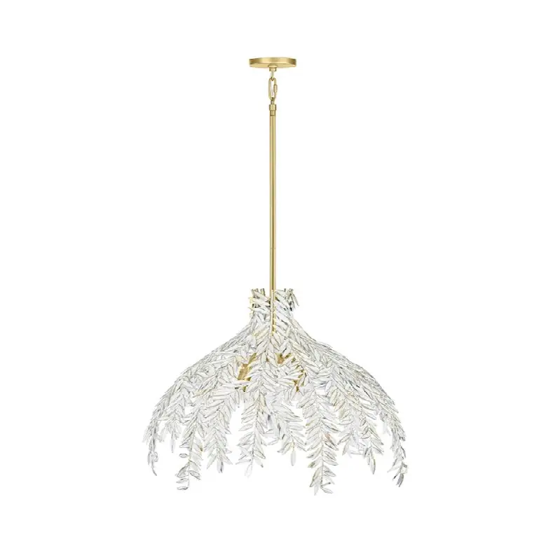 Jalore, Chandelier, 4-Light, 32", Distressed White, White Steel