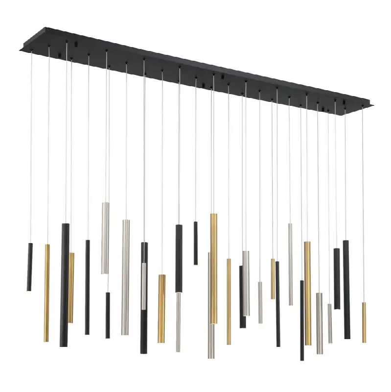 Santana, Chandelier, 30-Light, 72", Mix