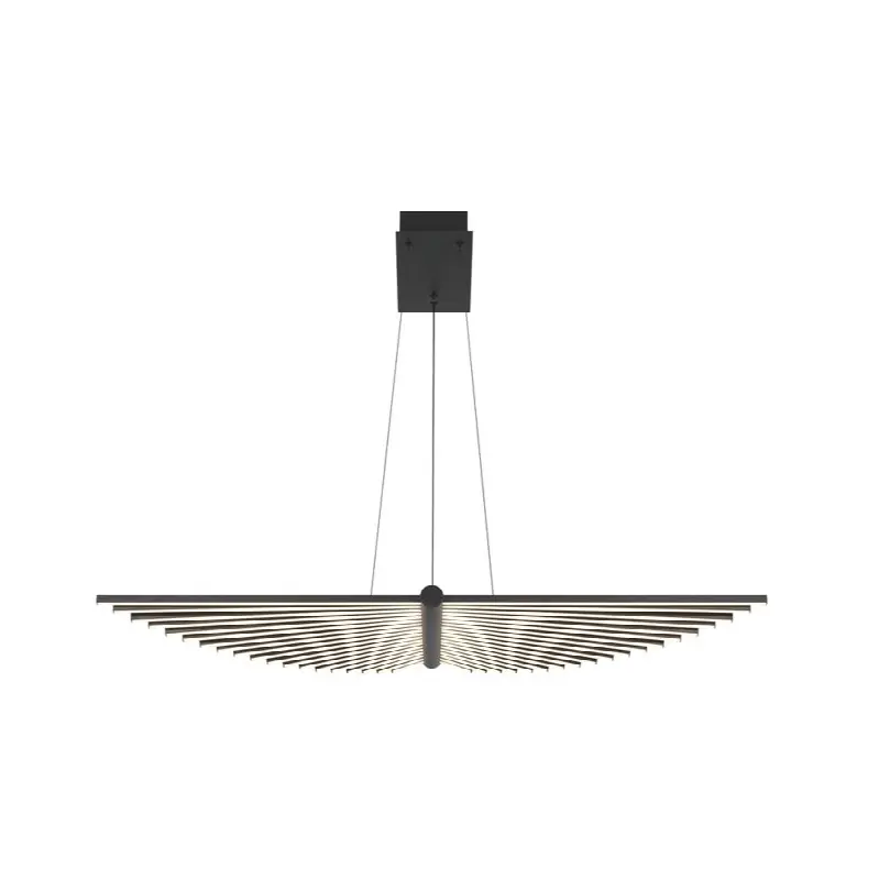 Seraph, Chandelier, 39", Matte Black