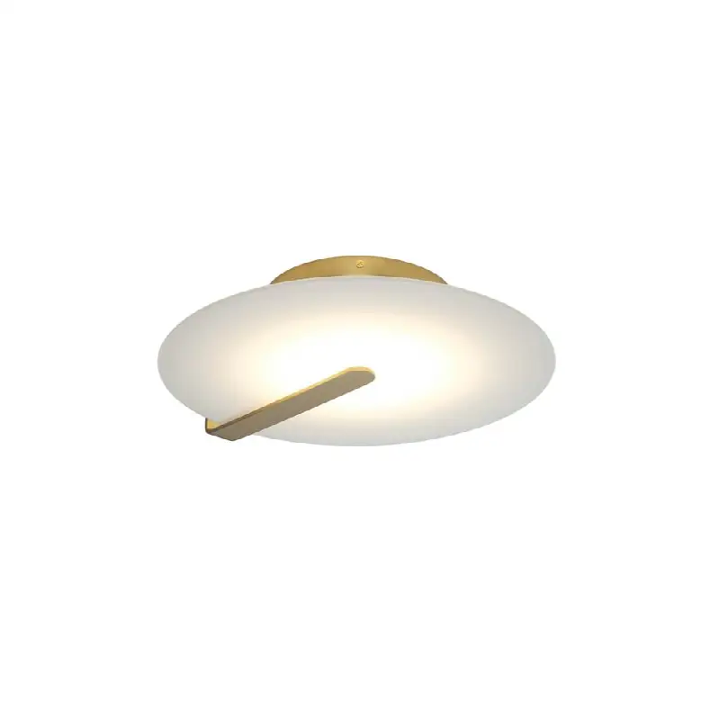 Nuvola, Flush Mount, 12", Gold