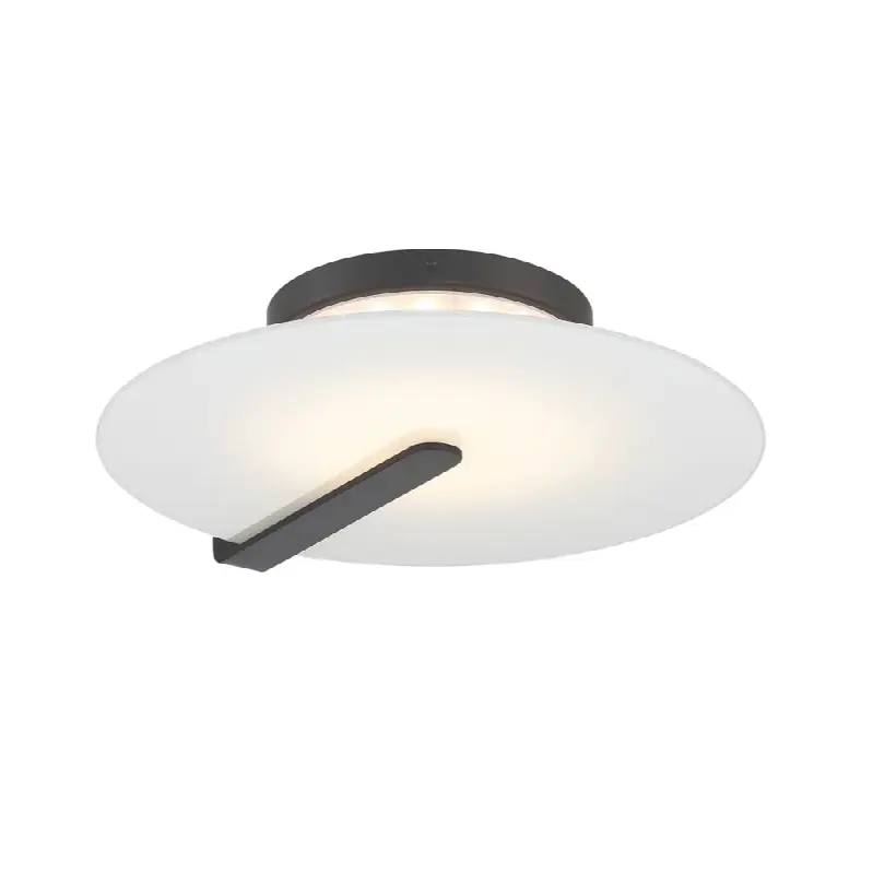 Nuvola, Flush Mount, 17", Matte Black