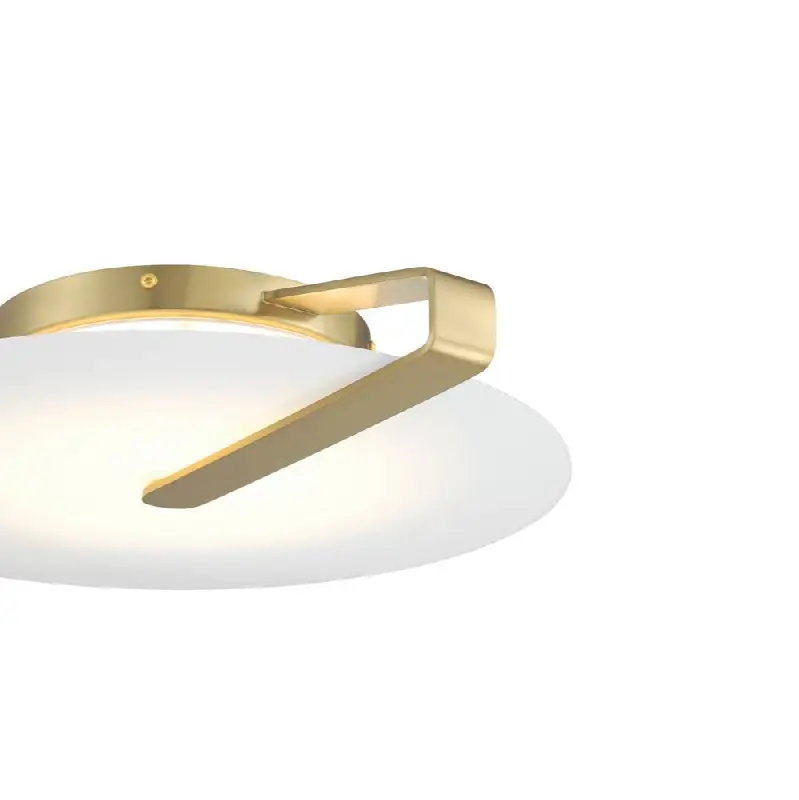 Nuvola, Flush Mount, 17", Gold