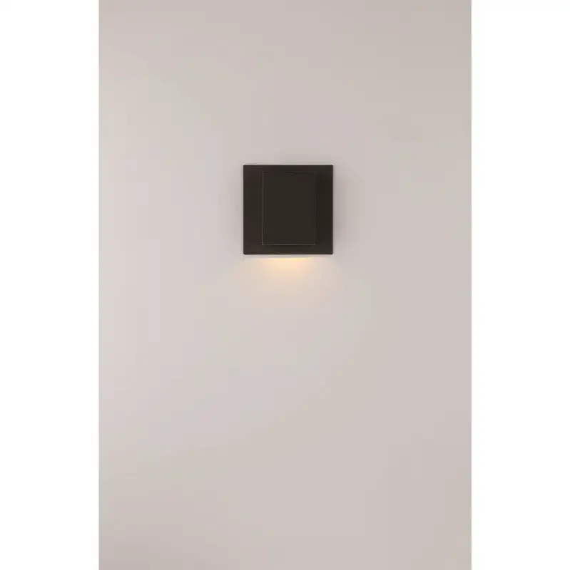 Erebus, Outdr, LED, Wall, 3W, Bk