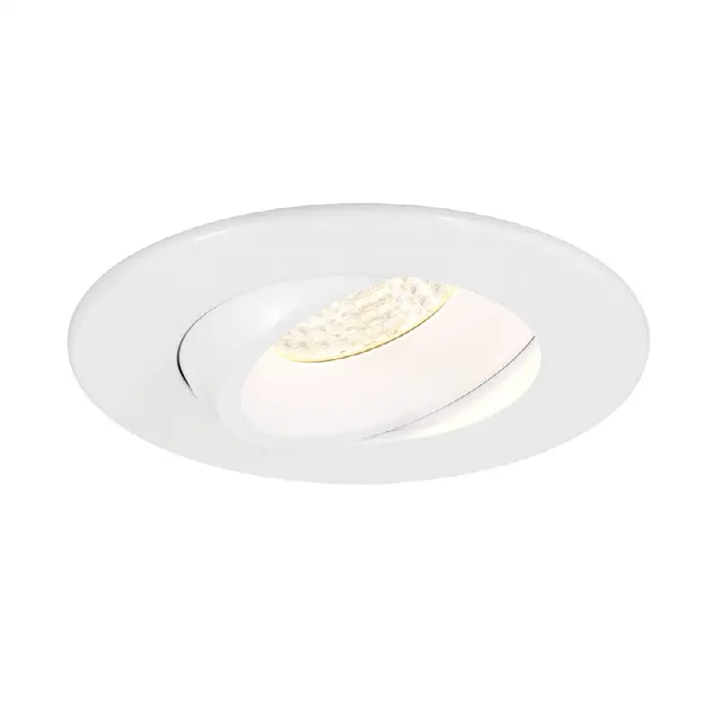 Midway 4" Regressed 12W 1 Light Gimbal Trim 5CCT White