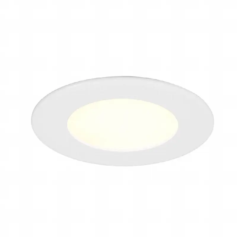 Midway 3" Slim 8W 1 Light Round Fire Rated Trim 5CCT White