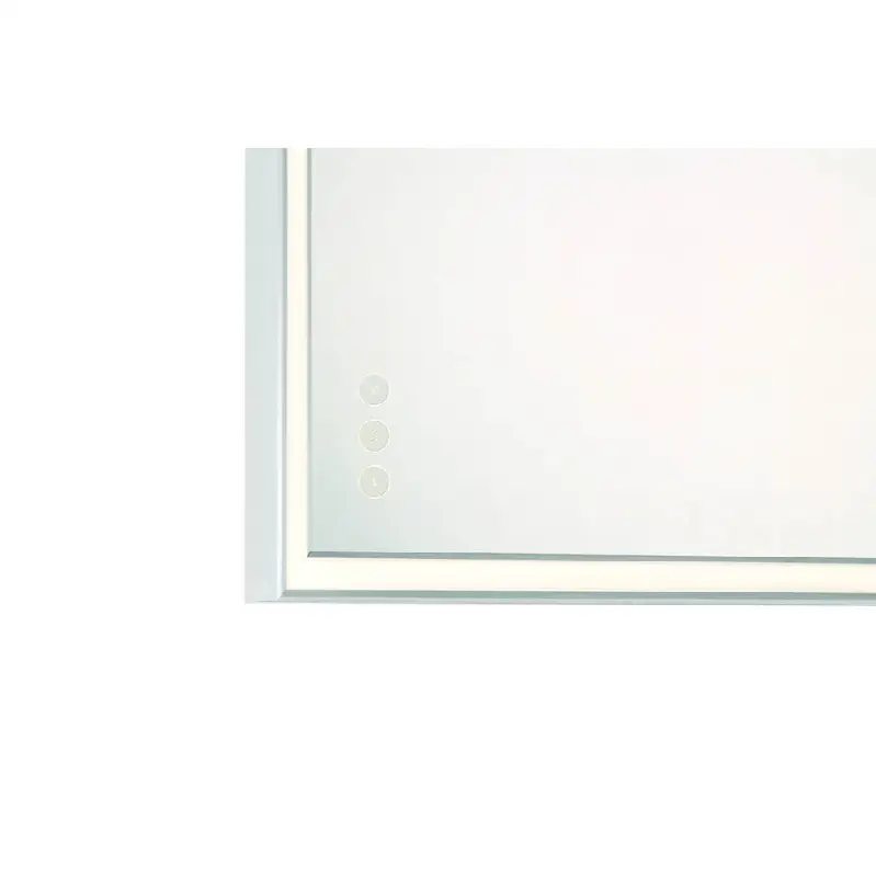 Nixon, Mirror, 24" X 36", Anodized Silver