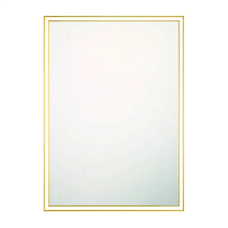 Nixon, Mirror, 30" X 42", Anodized Gold