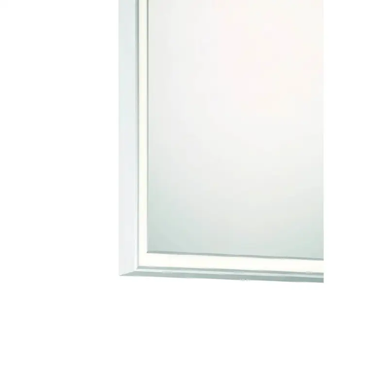 Nixon, Mirror, 32" X 32", Anodized Silver