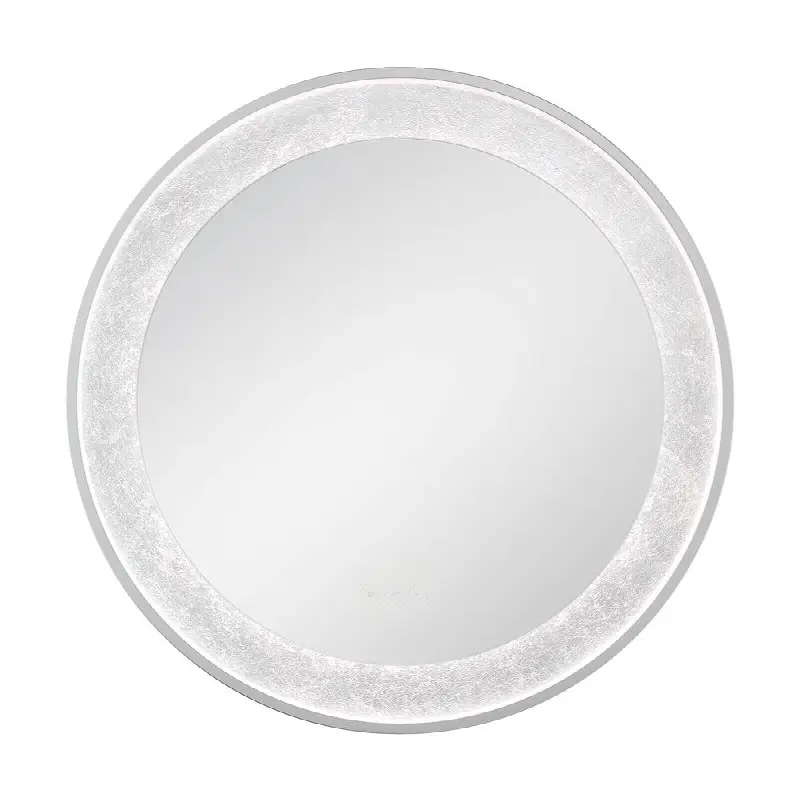 Anya, Mirror, 30" X 30", Anodized Silver