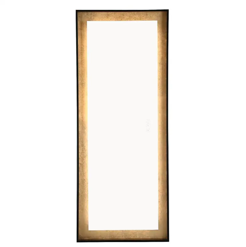 Anya, Mirror, 26" X 65", Anodized Black