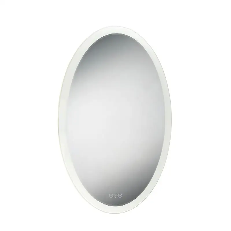 Benji, Mirror, 24" X 36", Anodized Silver