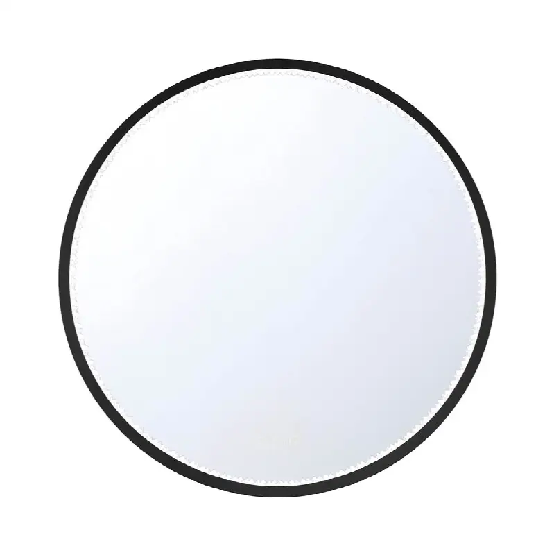 Cerissa, Mirror, 30" X 30", Anodized Black