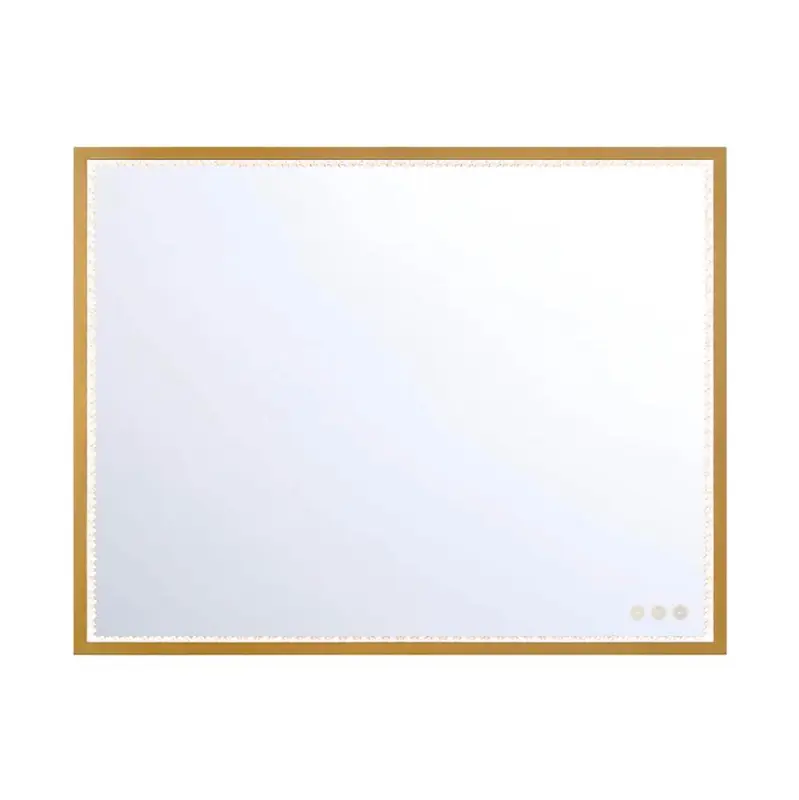 Cerissa, Mirror, 28" X 36", Anodized Gold
