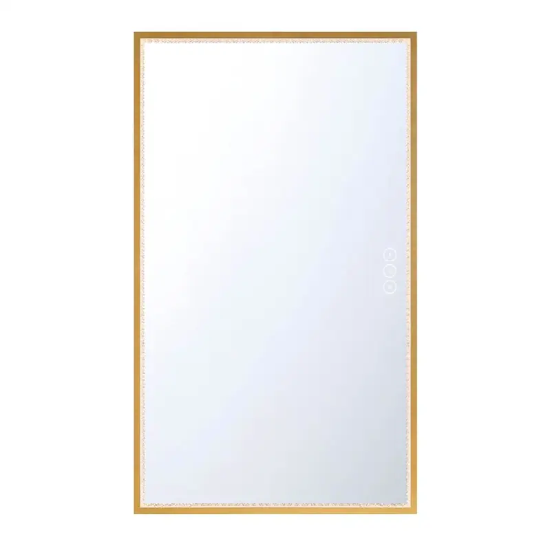Cerissa, Mirror, 32" X 54", Anodized Gold