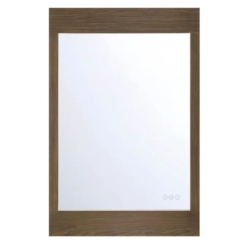 Mogano, Mirror, 24" X 36", Dark Walnut