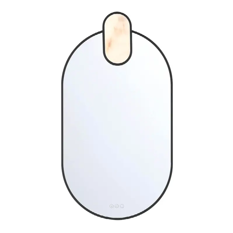 Mrissa, Mirror, 21" X 39", Matte Black