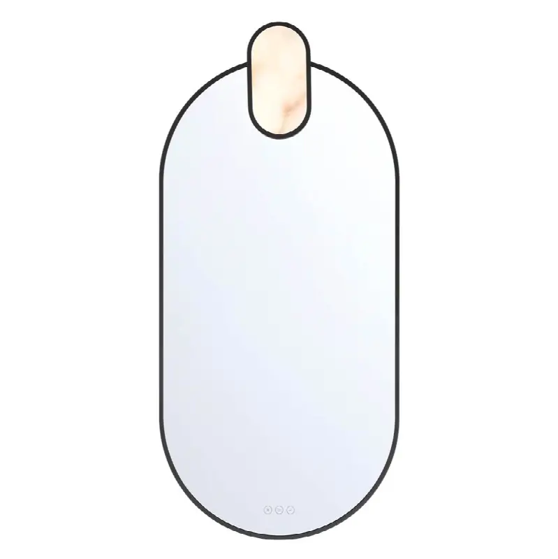 Mrissa, Mirror, 21" X 45", Matte Black