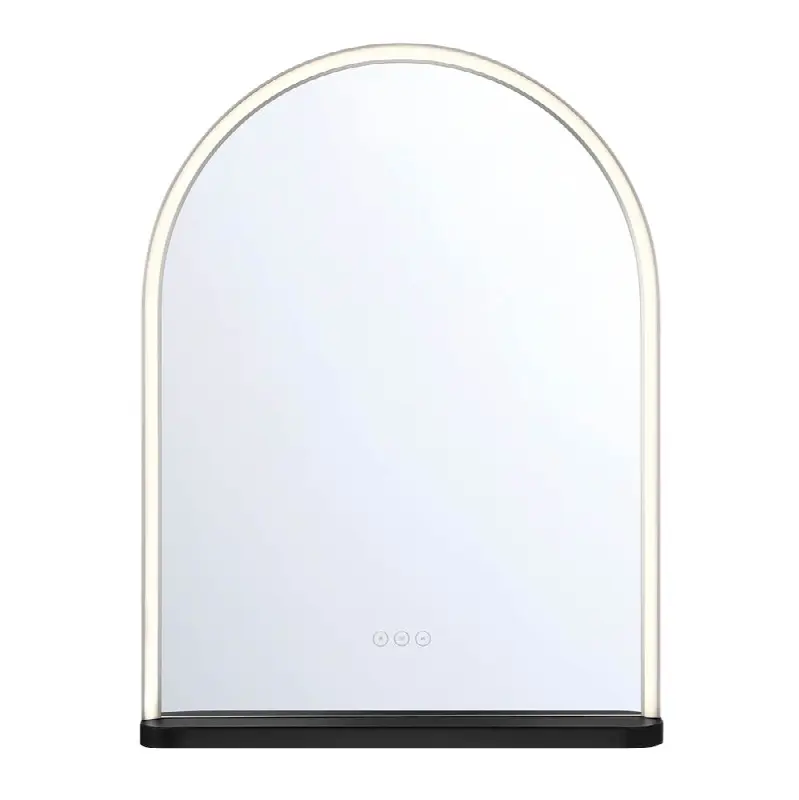 Serin, Mirror, 24" X 32", Satin Nickel-Black Mix