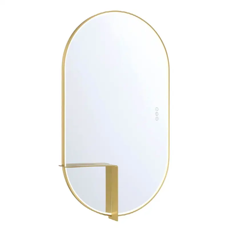 Linden, Mirror, 24" X 42", Gold