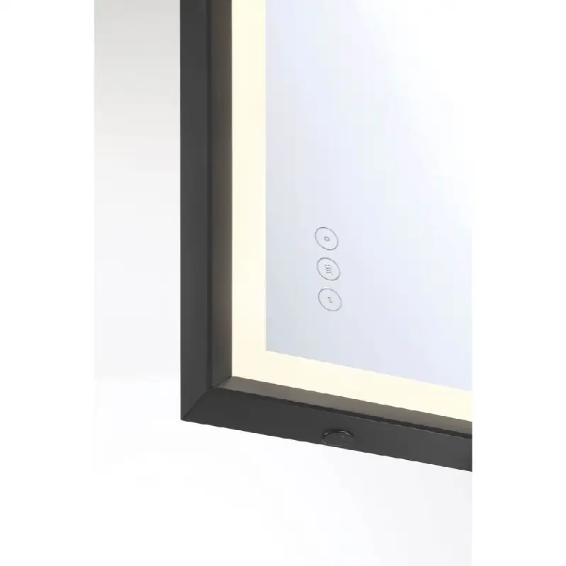 Artell, Mirror, 24" X 36", Brushed Black
