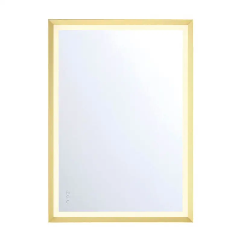 Artell, Mirror, 30" X 42", Brushed Gold