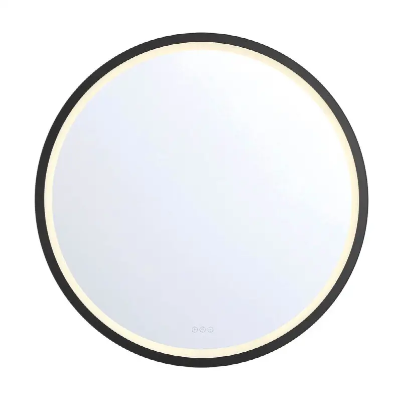 Artell, Mirror, 42" X 42", Brushed Black