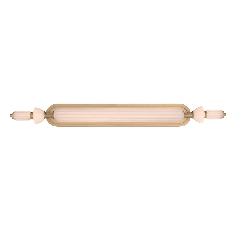 Lansdowne, Vanity, 39", Gold, Opal Glass