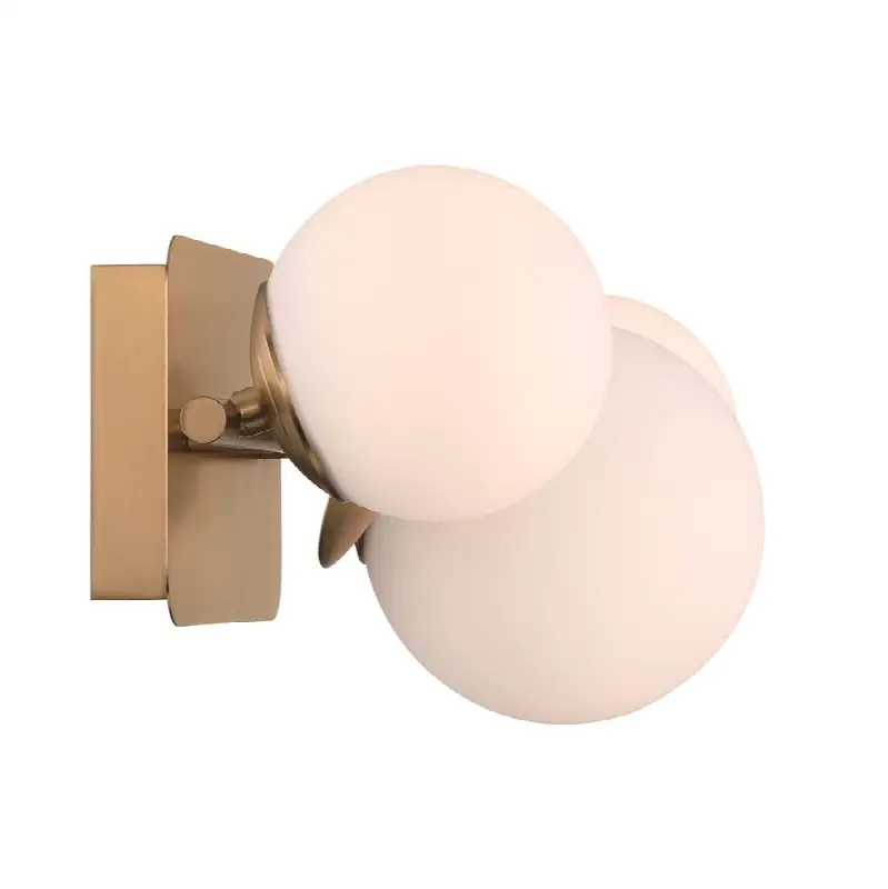 Vine, Vanity, 3Lt, Gold, Opal Glass