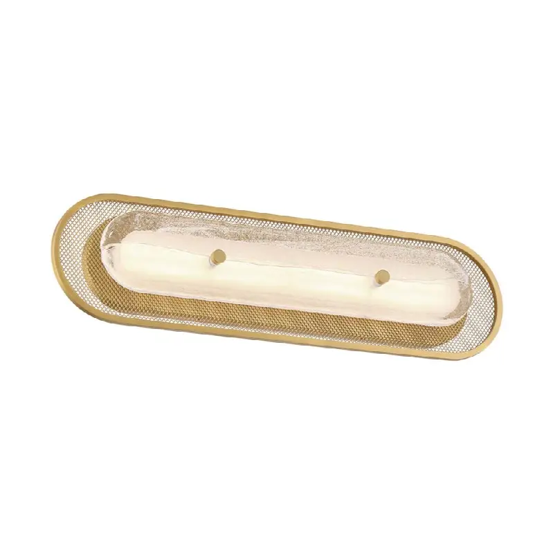 Tramore, Wall Sconce, 22", Gold, Silver Glass