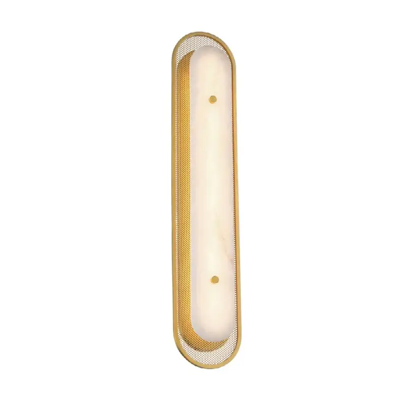 Tramore, Wall Sconce, 30", Gold, Alabaster