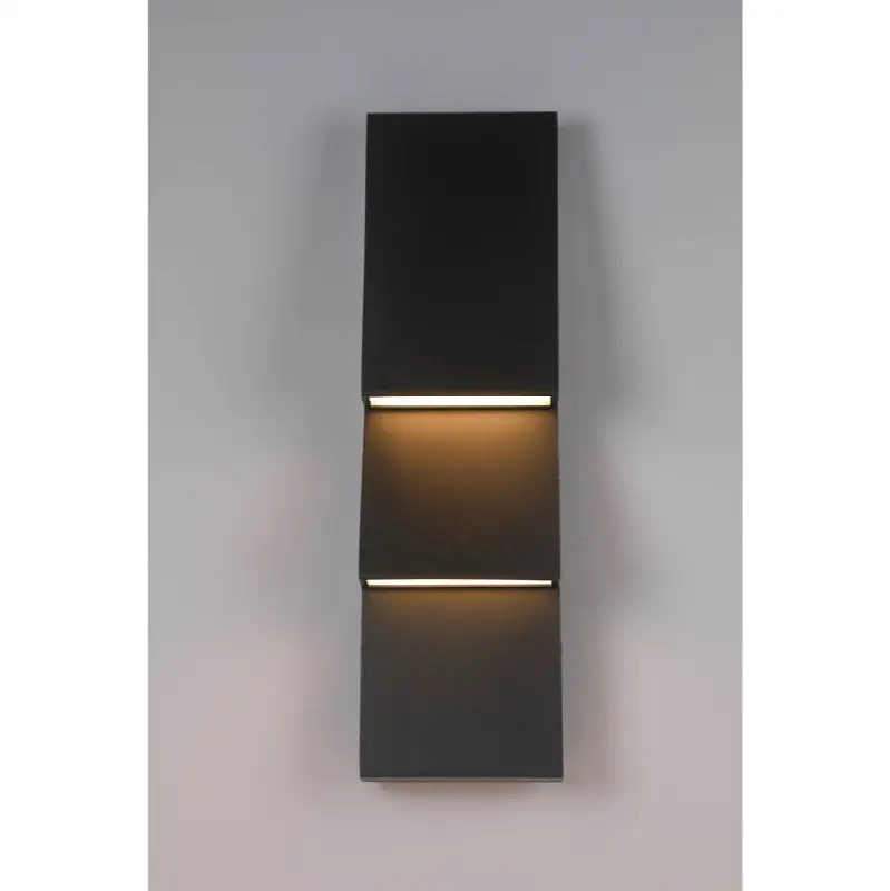 Nanton, Outdoor, 2-Light, 19", Sand Black