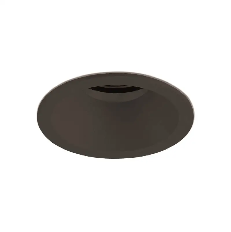 Baby Oscar 10W 1 Light Round Black Trim Wide 3000K Clear Lens