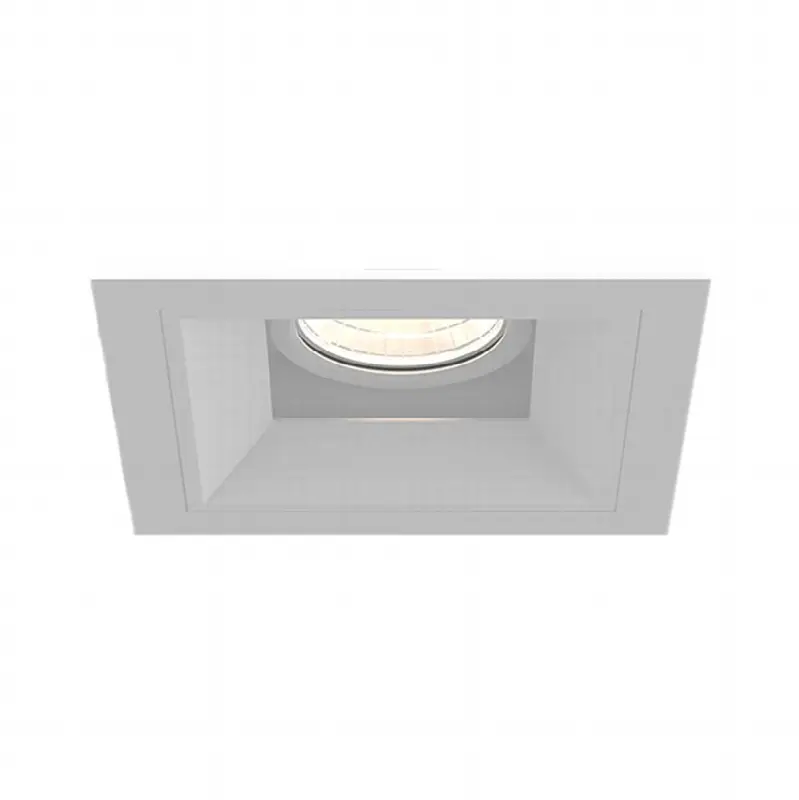 Bravo 10W 1 Light Black Trim Medium 2700K Frosted Lens