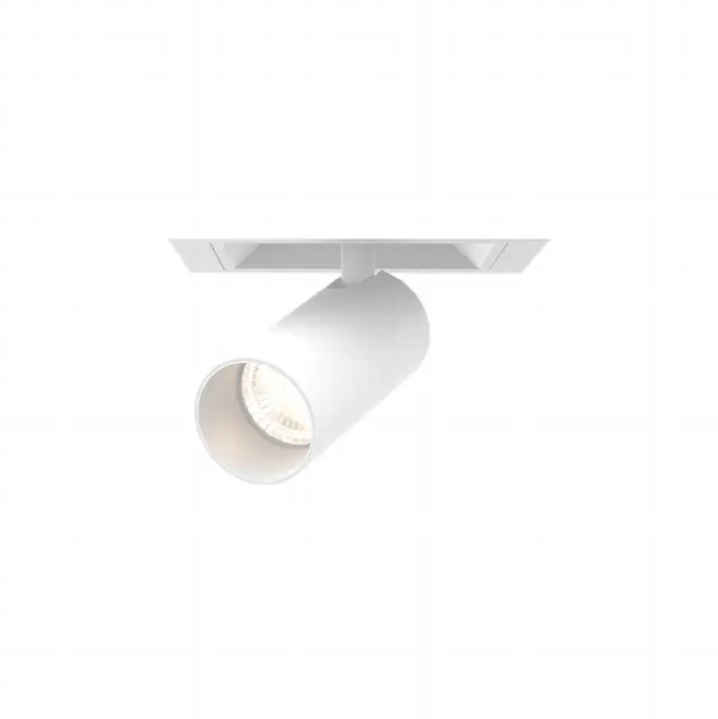 Bravo 15W 1 Light White Trim Spot Wide 3000K