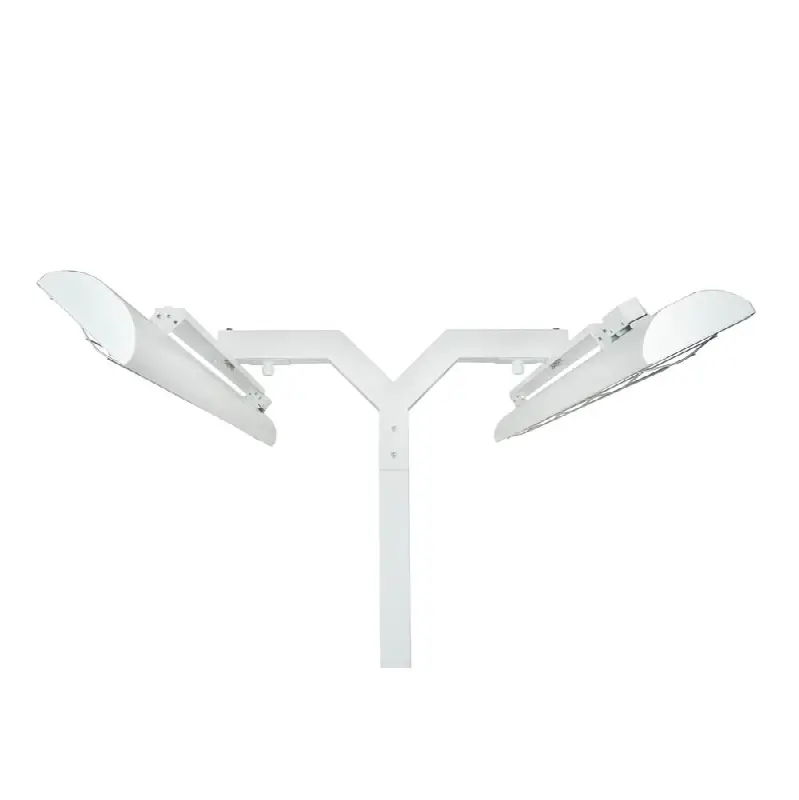 Eurofase Ef3908Pmdw 39 Inch 8Ft White Pole Mount With Double Crossbar