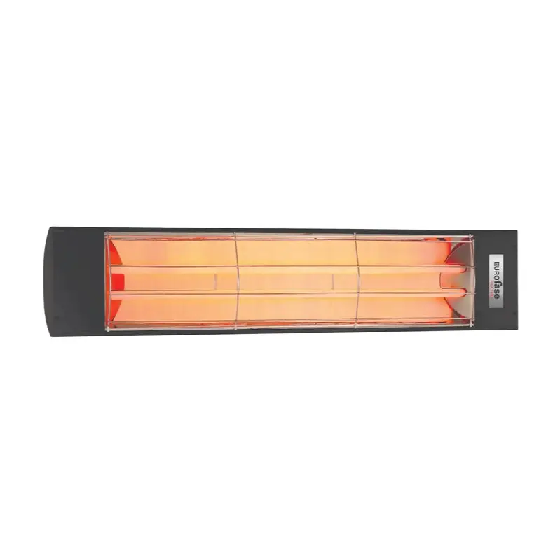 Eurofase Ef40208B Dual Element 39 Inch 4000 Watt Electric Patio Heater