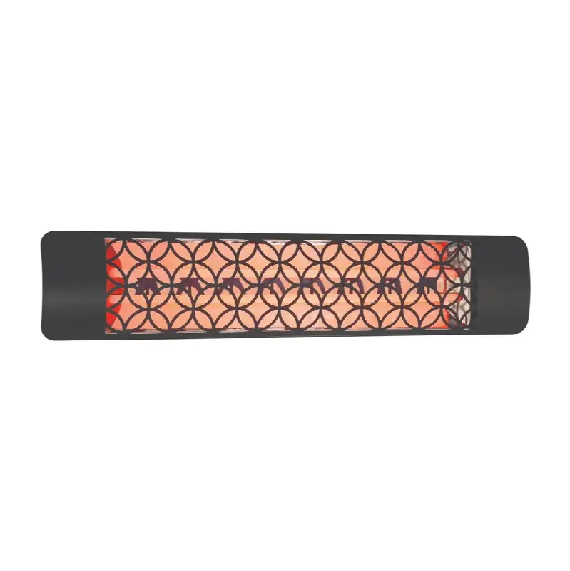 Eurofase Ef40240B2 Dual Element 39 Inch 4000 Watt Electric Patio Heater