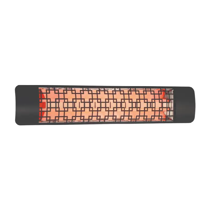 Eurofase Ef40480B5 Dual Element 39 Inch 4000 Watt Electric Patio Heater
