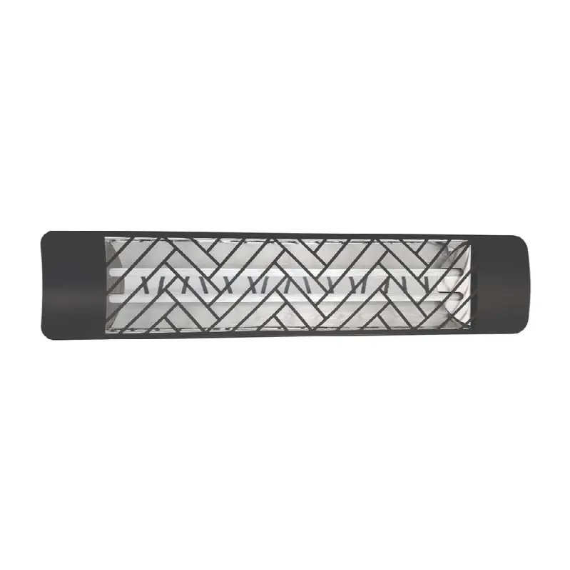 Eurofase Ef50208B1 Dual Element 39 Inch 5000 Watt Electric Patio Heater