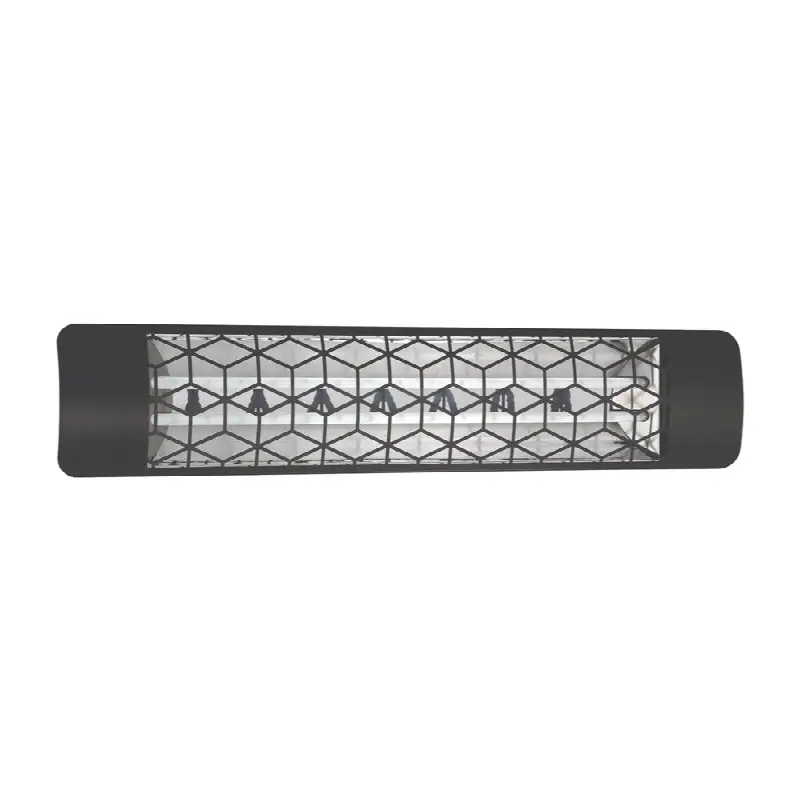 Eurofase Ef50240B6 Dual Element 39 Inch 5000 Watt Electric Patio Heater