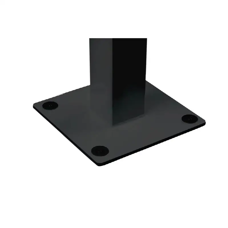 Eurofase Ef6108Pmb 61 Inch 8Ft Black Pole Mount With Single Crossbar