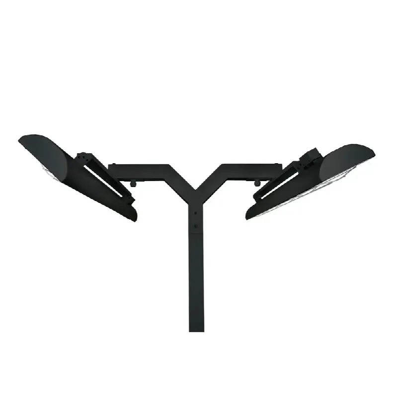 Eurofase Ef6108Pmdb 61 Inch 8Ft Black Pole Mount With Double Crossbar