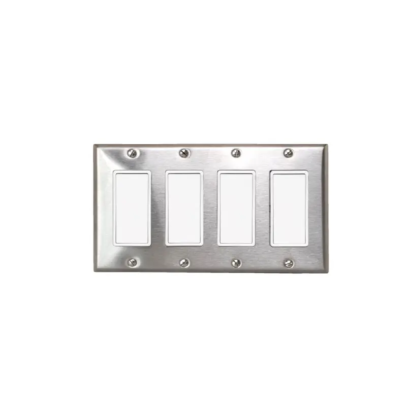 Eurofase Efssps4 On/Off Switch With Stainless Steel Plate And Box