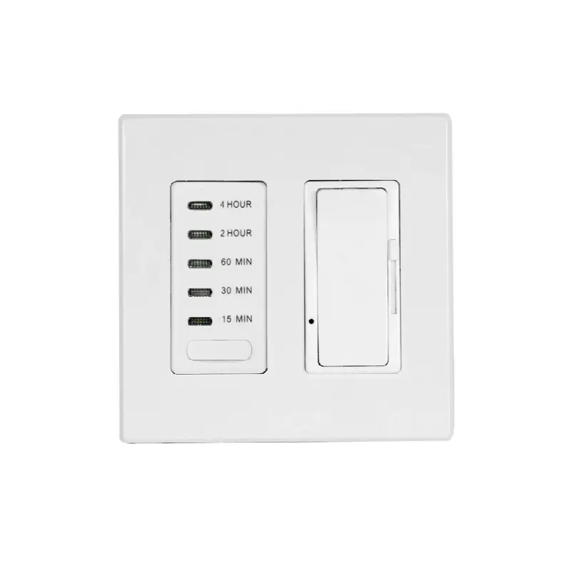 Eurofase Efswtd1 One Dimmer And One Timer With White Screwless Plate And Box